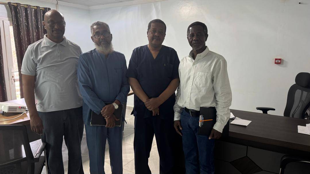 A Delegation from the United Nations Development Programme (UNDP) Visits the National Center for Gastrointestinal and liver diseases  in Kassala