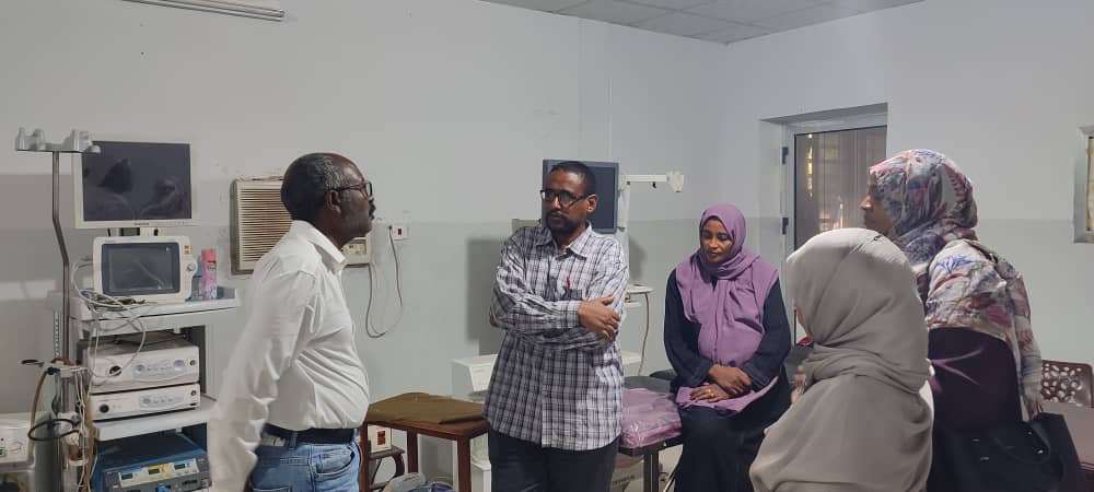 Visit of the National Center for Gastrointestinal and Liver Diseases Delegation to Atbara Gastroenterology Center