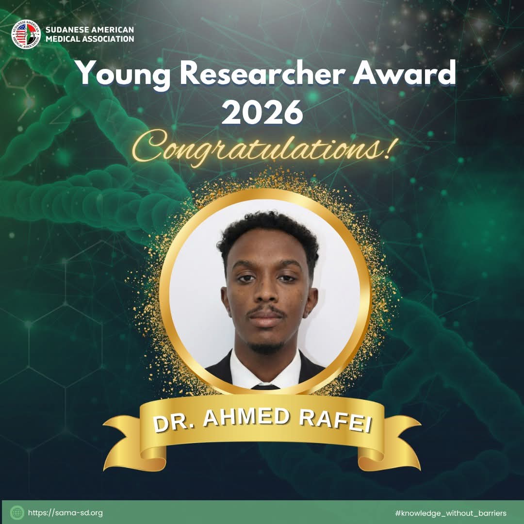 🏆 Congratulations to Dr. Ahmed Rafei on winning the Young Researcher Award for 2026